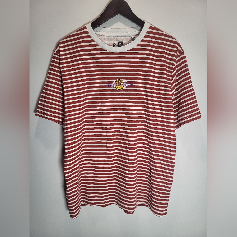 👕🌶 Just Don X Los Angeles Lakers Striped T-Shirt